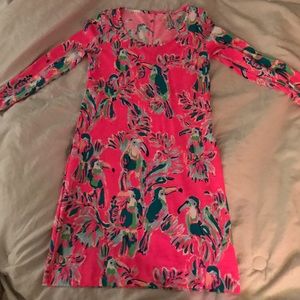 Lilly Pulitzer Long Sleeve Cotton Dress